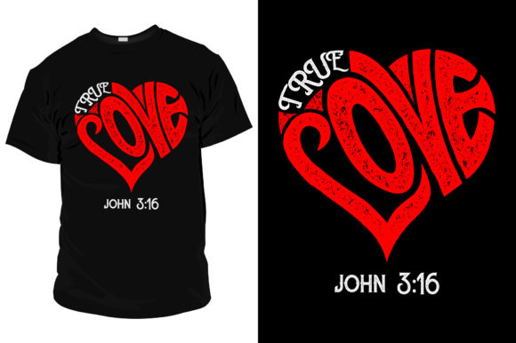 A Brand Designer Reviews True Love T-Shirt Graphics for Print Templates