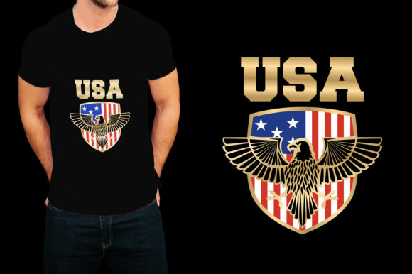 A Designer's Review: Luxury USA T-Shirt Vector for Graphics & Print Templates