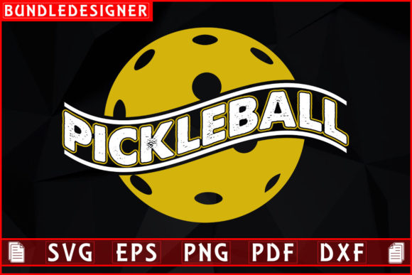 A Graphic Design Asset for Modern Pickleball Publishing