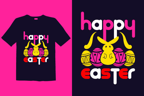 A Graphic Designer's Review of Easter Day T-shirt Design 017