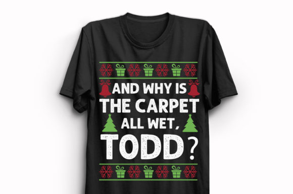 Evaluating a Christmas T-Shirt Graphic for Print Templates