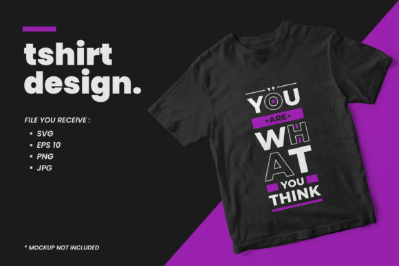 Graphics Review: You Are What You Think Quotes Print Templates