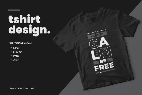 Keep Calm Be Free Design: An Embroidery Review