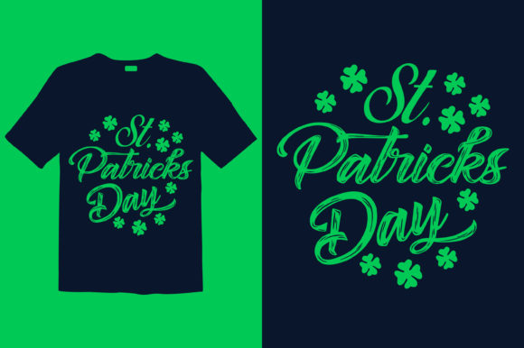 St. Patrick's Day Graphic for Editorial & Print Templates