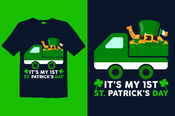 St. Patrick’s Day T-shirt Design 002: Graphics & Print Templates Review
