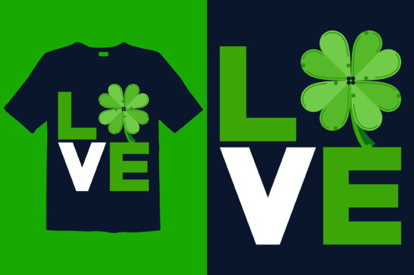 St. Patrick’s Day T-shirt Design 004: Graphics for Print Templates