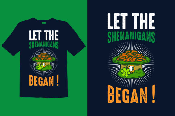 St. Patrick’s Day T-shirt Design 045: Graphics & Print Templates