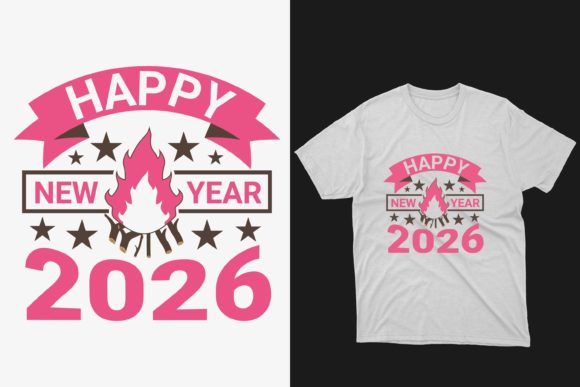 Testing a 2026 New Year Graphic for Print Templates